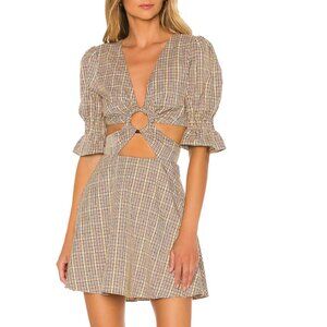 Tularosa Nanette Dress in Yellow - Size XL